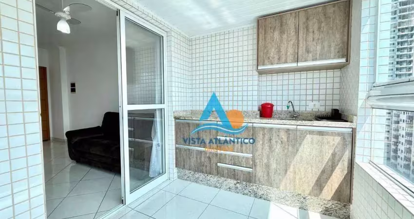 Apartamento com 1 dormitório à venda, 53 m² por R$ 370.000,00 - Aviação - Praia Grande/SP
