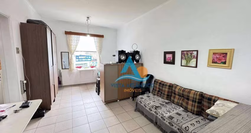Kitnet vista mar com 1 dormitório à venda, 34 m² por R$ 210.000 - Tupi - Praia Grande/SP