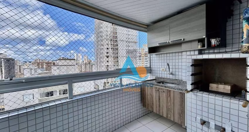 2 quartos( sendo 1 suíte) em prédio com lazer completo,  à venda,  por R$ 470.000 - Vila Guilhermina - Praia Grande/SP