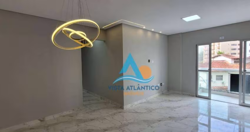 Apartamento com 2 dormitórios à venda, 78 m² por R$ 415.000,00 - Tupi - Praia Grande/SP