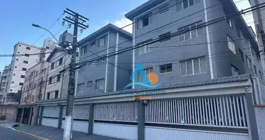Apartamento com 1 dormitório à venda, 36 m² por r$ 210.000 - vila guilhermina - praia grande/sp