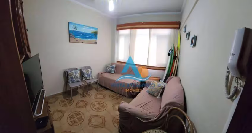 Apartamento com 1 dormitório à venda, 39 m² por r$ 235.000,00 - boqueirão - praia grande/sp