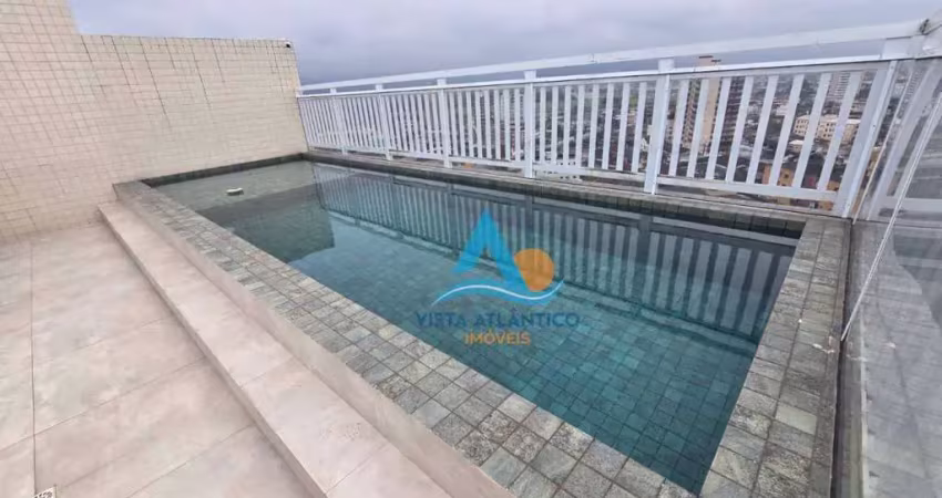 Apartamento com 2 dormitórios à venda, 53 m² por r$ 390.000,00 - caiçara - praia grande/sp