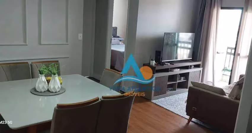Apartamento com 2 dormitórios à venda, 65 m² por R$ 385.000,00 - Vilamar - Praia Grande/SP