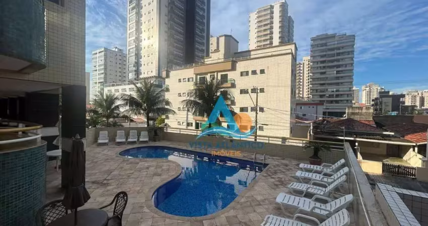 Apartamento com 1 dormitório à venda, 58 m² por r$ 340.000,00 - tupi - praia grande/sp
