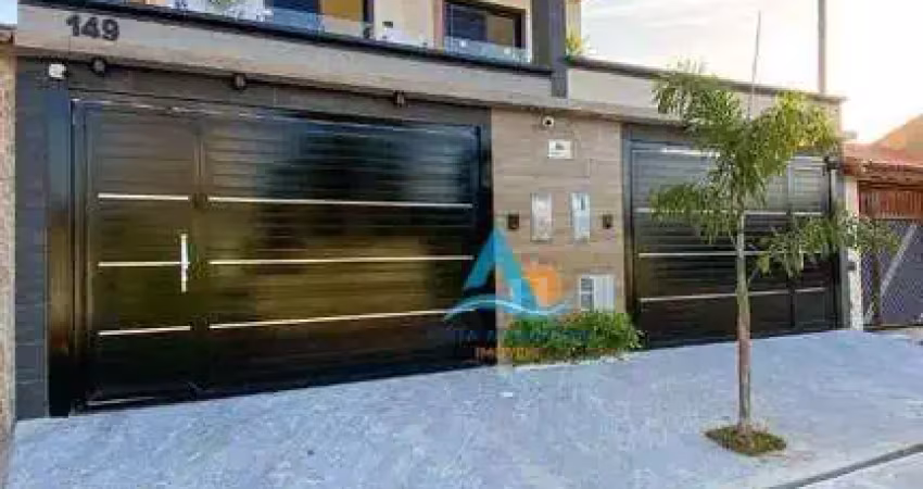 Sobrado com 3 dormitórios à venda, 140 m² por r$ 945.000,00 - maracanã - praia grande/sp