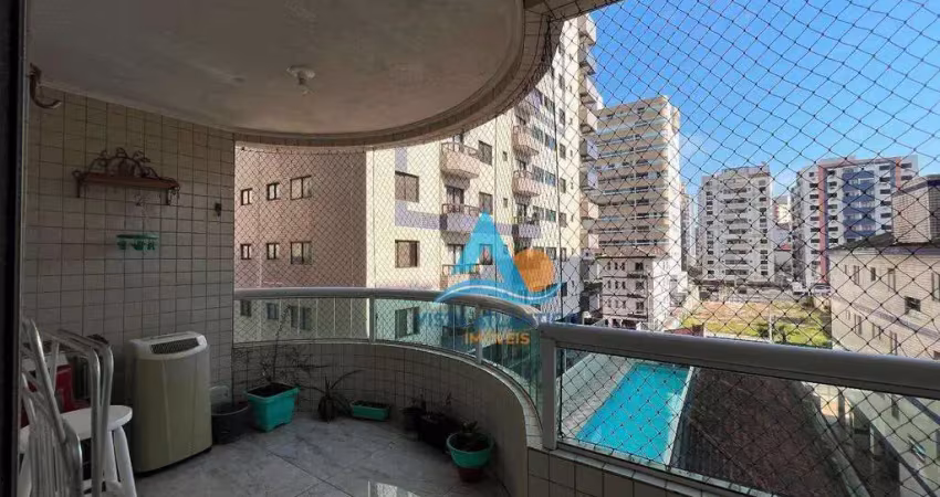 Apartamento à venda, 120 m² por r$ 650.000,00 - tupi - praia grande/sp