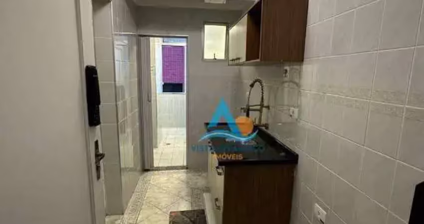 Kitnet com 1 dormitório à venda, 29 m² por r$ 225.000,00 - vila guilhermina - praia grande/sp