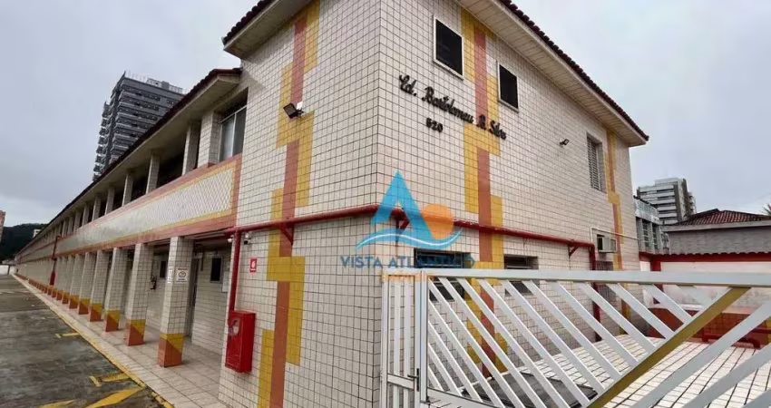 Kitnet com 1 dormitório à venda, 30 m² por r$ 189.000 - boqueirão - praia grande/sp