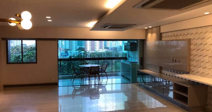 Apartamento à venda com 166m², 3 suítes, sala 3 ambientes , varanda com cozinha gourmet pronta; lav