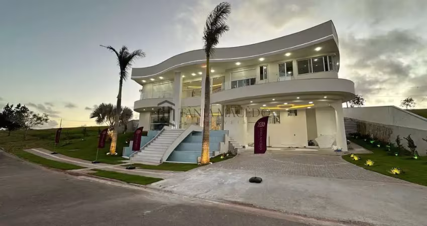 Mansão de luxo no alphaville pernambuco 1 |-5 suítes, sala de  cinema e automação