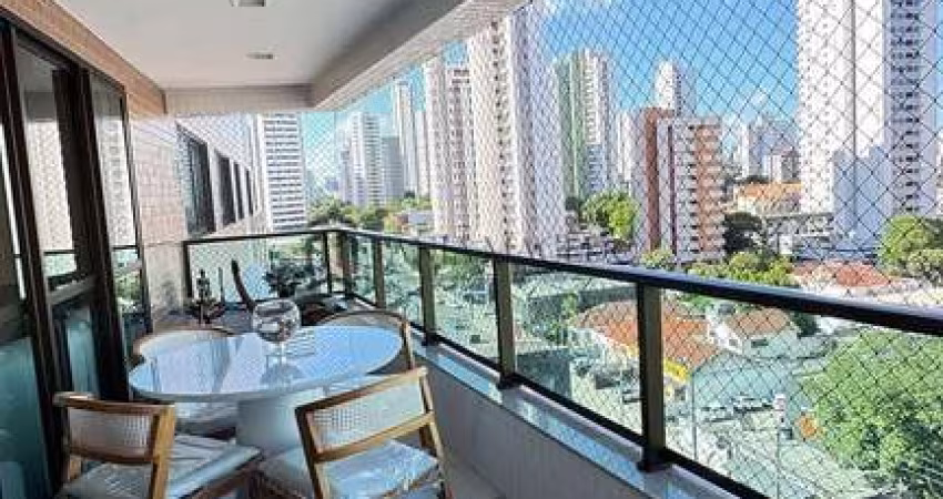 Apartamento à venda, Edf. Maria Carolina Montenegro,  4 suites, lazer completo -Madalena, Recife, P