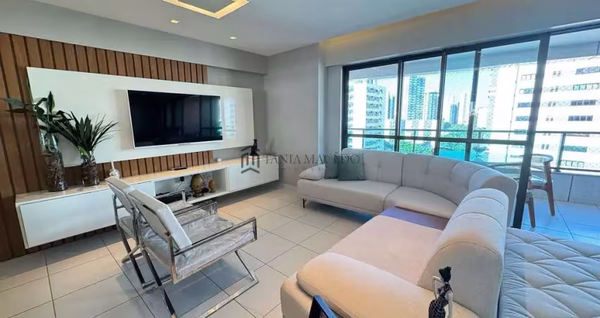 Apartamento à venda, edf. maria carolina montenegro,  4 suites, lazer completo -madalena, recife, p