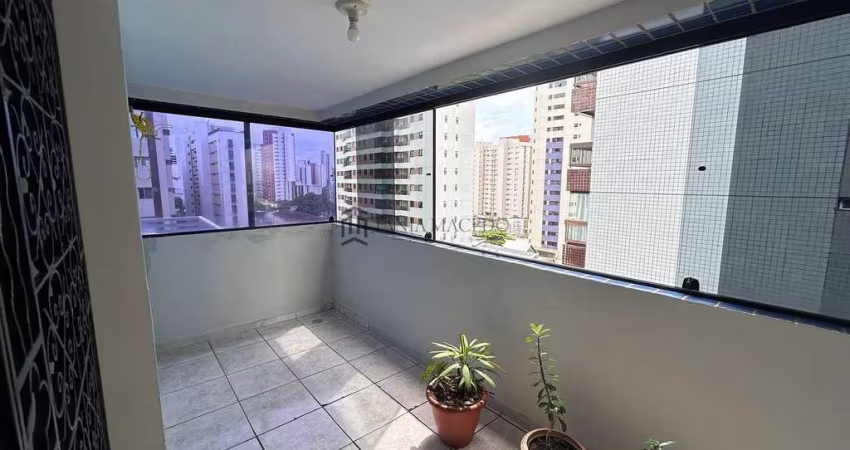 Apartamento à venda, 120m² de área útil, 3 Dormitórios sendo 1 suite, 2 vagas de garagem, excelente