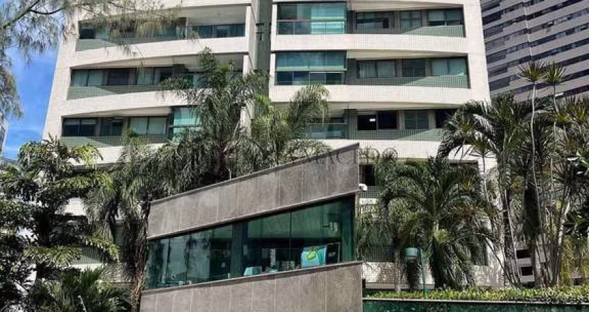 Apartamento em  Boa Viagem, 4 Suites, 172 m², lazer completo, padrão Gabriel Bacelar- Recife, PE