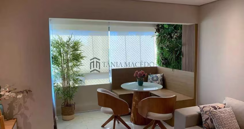 Apartamento à venda, 4 Dormitórios sendo 2 suites, 130 m² área útil, Reformado, andar alto- Parnami