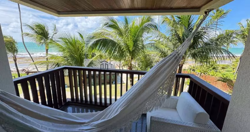 Vista para o mar! marulhos suites resort !apartamento à venda 50m², porto de galinhas, ipojuca, pe