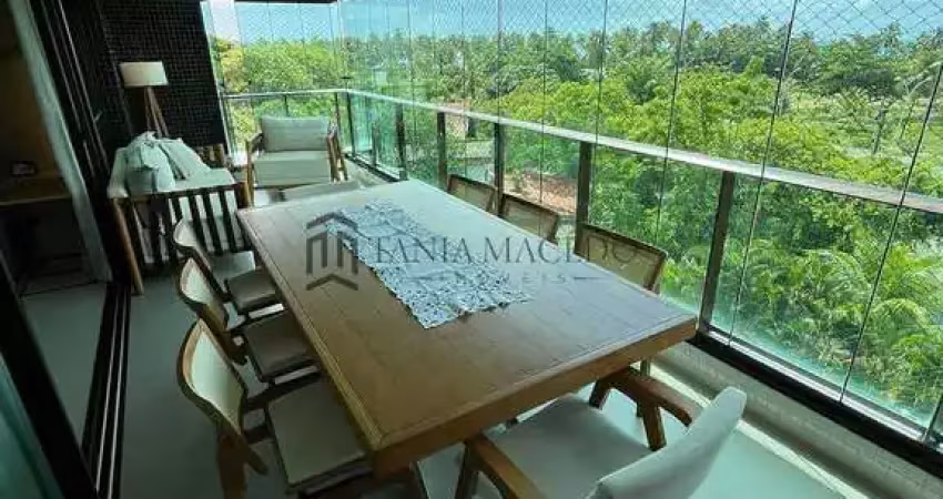 Apartamento à venda, 4 suites, lazer completo e mobiliado, paiva, cabo de santo agostinho, pe