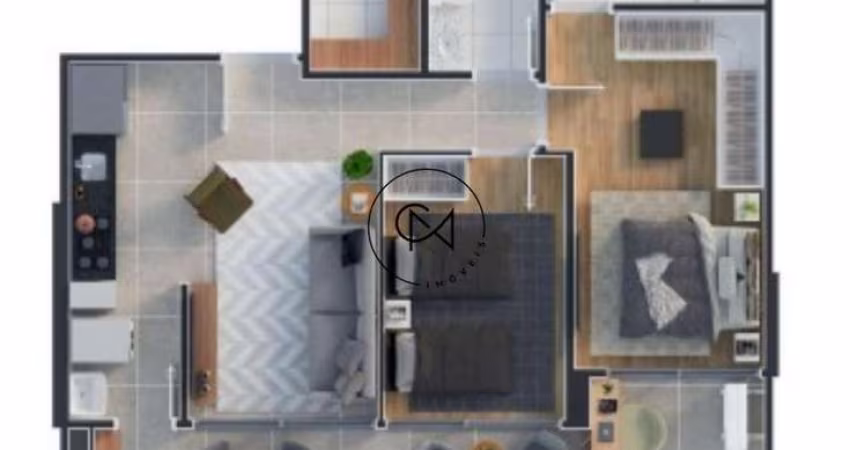 Apartamento em Alphaville, 2 quartos, 75m - Novo! Edifício Oka Marmoré