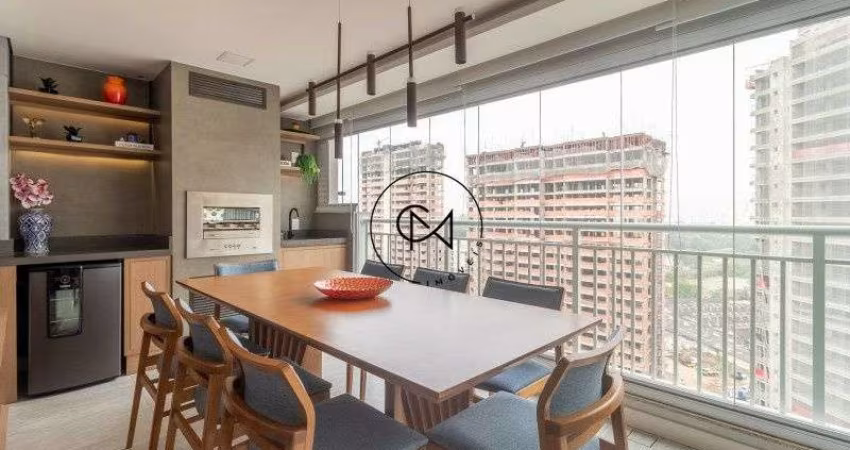 Apartamento com 3 dorm. varanda gourmet à venda na Vila Anastácio - São Paulo/SP