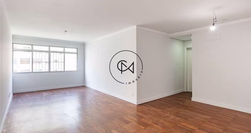 Apartamento reformado – 3 dorms; 1 suíte e 1 vaga – Santa Cecília, SP!