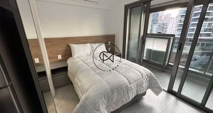 Studio à venda na vila madalena - 24m2, mobiliado, literalmente ao lado do metro