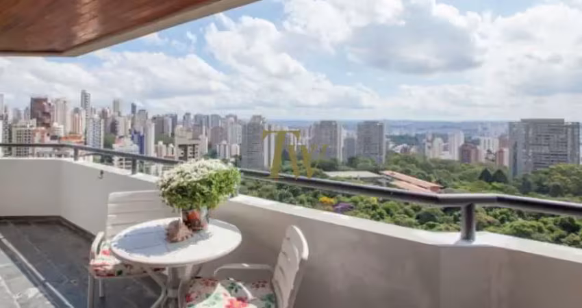Apartamento com linda vista para alugar no morumbi - sp.