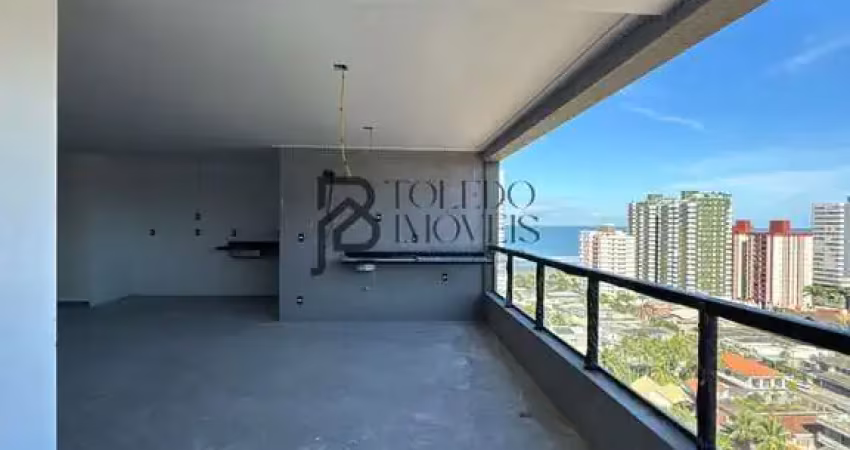 Lançamento de 3 dormitórios com suítes no bairro canto do forte - praia grande