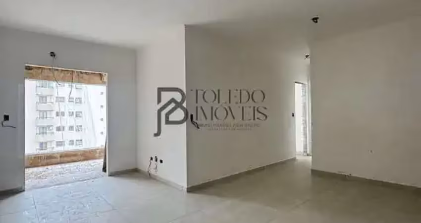 Apartamento 2 dormitórios com suítes no canto do forte - praia grande
