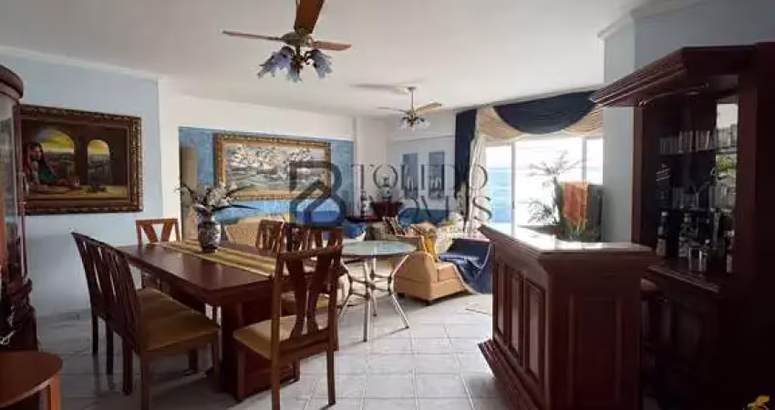 Apartamento vista mar com 3 dormitórios com suítes no bairro ocian - praia grande
