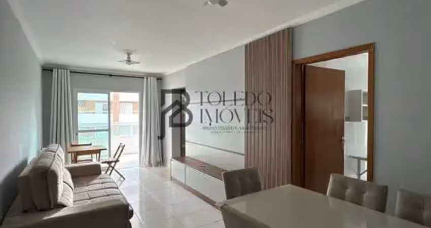 Apartamento com 2 dormitórios sendo 1 suíte mobiliado na guilhermina, praia grande