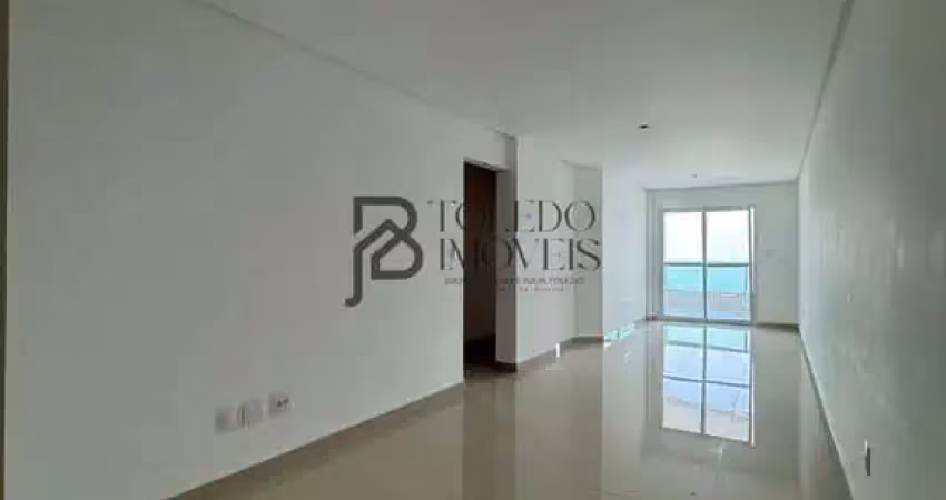 Apartamento frente mar com 3 dormitórios sendo 2 suítes na guilhermina - praia grande