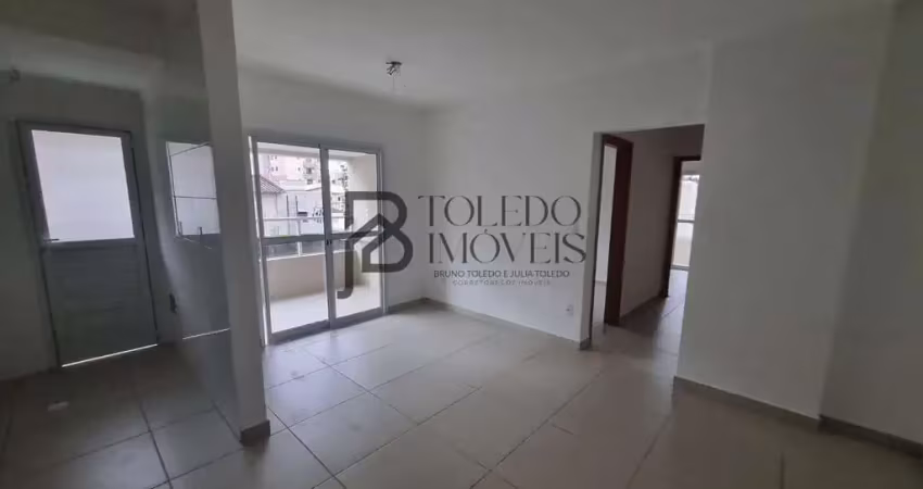 Apartamento para locação com lazer completo de 2 dormitórios no bairro guilhermina - praia grande