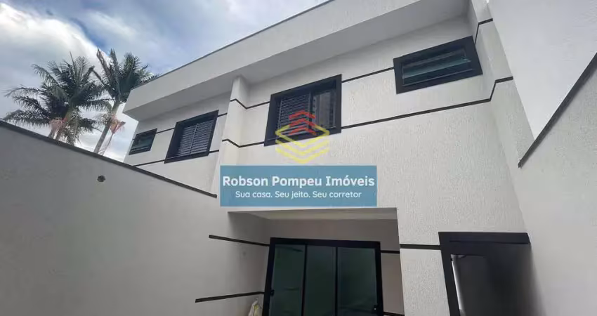 Oportunidade!!! belíssimo sobrado 3 suítes, 4 vagas novo fino acabamento à venda, jardim vila galvã