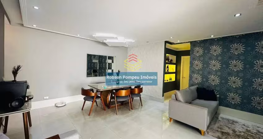 Oportunidade  belíssimo apartamento à venda no condomínio arthur com 107m² 3 vagas, próximo ao lago