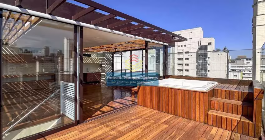 Oportunidade cobertura / triplex no jardins com 446 m² à venda,por r$7.990.000 cerqueira césar, são