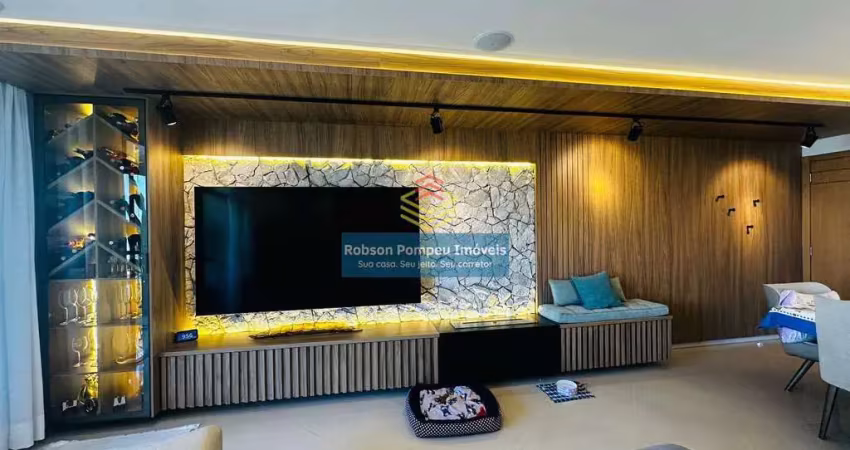 Oportunidade apartamento com 160 m² reformado e decorado, porteira fechada à venda, vila rosália, g