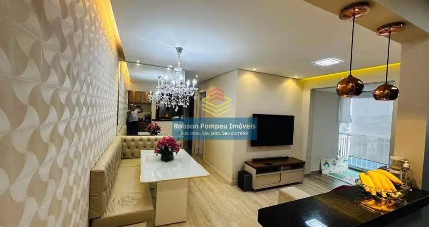 Oportunidade apartamento 56 m² à venda mobiliado vista livre por apenas r$445.000,00  , vila galvão