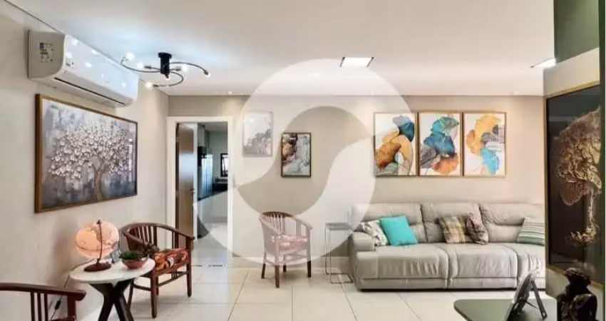 Cobertura exclusiva em piratininga – vista lagoa e praia, 219m², porteira fechada