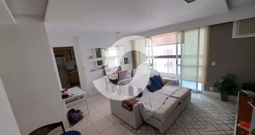 Amplo apartamento de 2 quartos em condomínio novo em icaraí