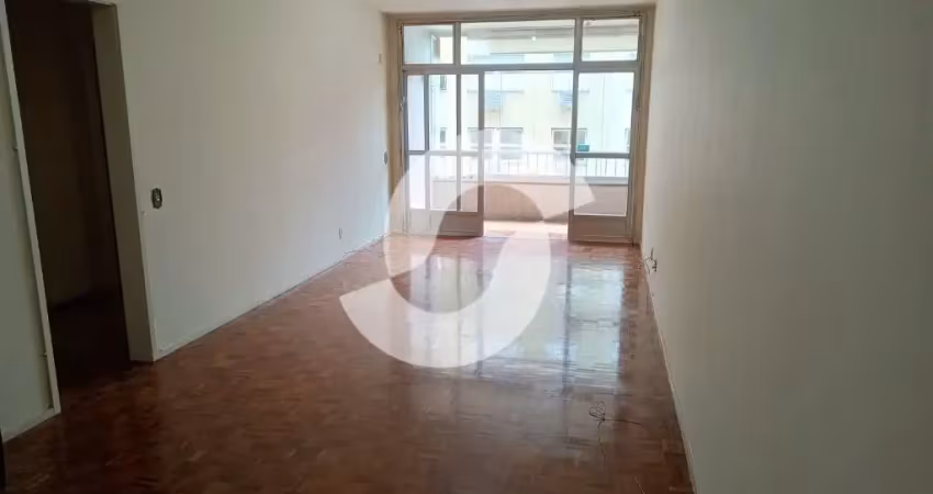 Ótimo apartamento com 3 quartos de 115m2 na quadra da praia de icaraí - niterói/rj