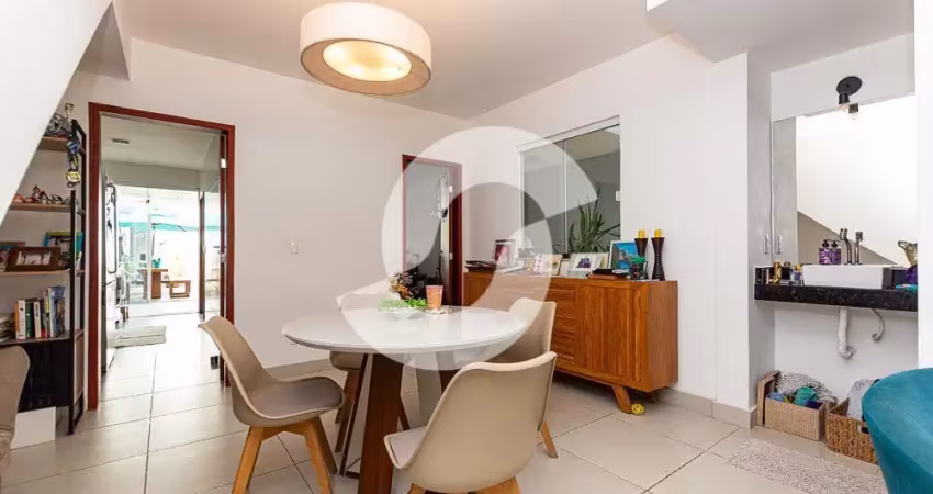 Linda casa duplex com 4 quartos (1 suíte) em itaipú/niterói-rj