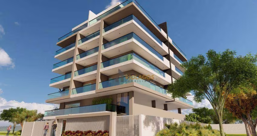Apartamento com 1 dormitório à venda, 75 m² por R$ 463.109,42 - Braga - Cabo Frio/RJ