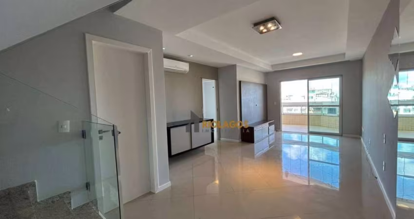 Cobertura com 3 dormitórios para alugar, 220 m² por R$ 6.780,00/mês - Braga - Cabo Frio/RJ