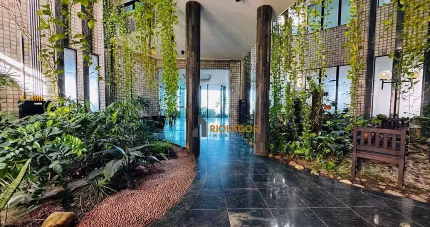 Apartamento com 3 dormitórios à venda, 248 m² por r$ 2.500.000,00 - algodoal - cabo frio/rj