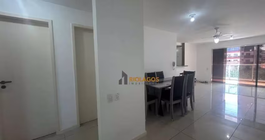 Apartamento com 3 dormitórios para alugar, 100 m² por r$ 3.956,00/mês - braga - cabo frio/rj