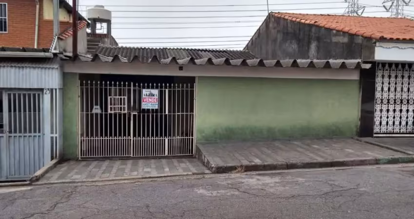 Casa térrea 2 dorms com edícula e quintal no pq. capuava - sa | ca0045