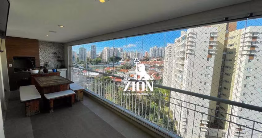 Apartamento com 3 dormitórios à venda, 142 m² por r$ 1.688.000,00 - lauzane paulista - são paulo/sp