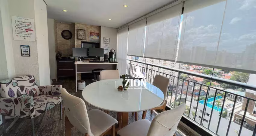 Apartamento com 3 dormitórios à venda, 140 m² por r$ 1.890.000,00 - chora menino - são paulo/sp