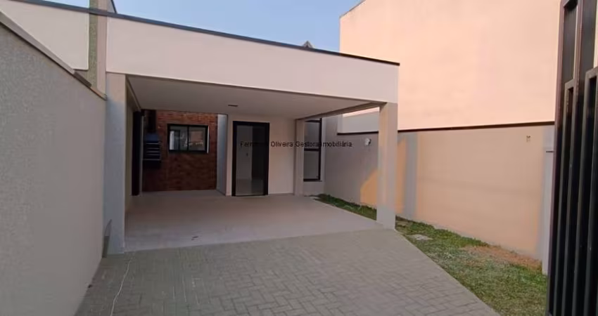 Imperdível! Casa à venda em São José dos Pinhais-PR, bairro Parque da Fonte: 3 quartos, 1 suíte, 1 sala, 2 banheiros, 1 vaga, 108m².